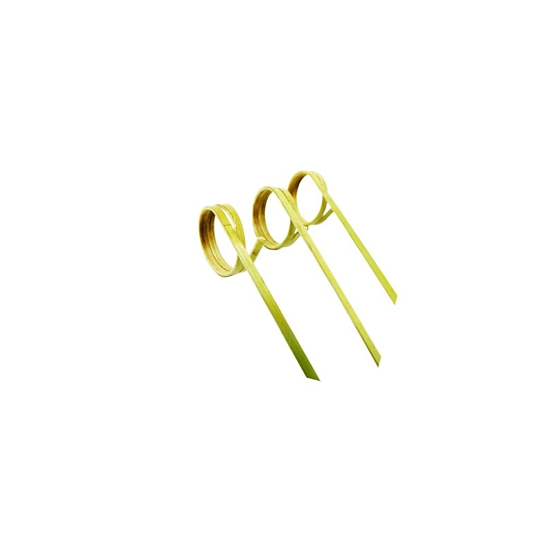 Espeto Coquetel em Bambu Enrrolado 9 CM