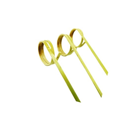 Espeto Coquetel em Bambu Enrrolado 9 CM