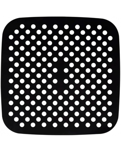Tapete De Silicone Para Cozimento Quadrado Preto