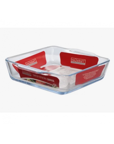 Travessa Quadrada Refrataria 400 ML 15X13X4 CM