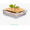 Travessa Quadrada Refrataria 400 ML 15X13X4 CM