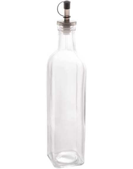Garrafa P/ Azeite De Vidro Com Tampa 500 ML