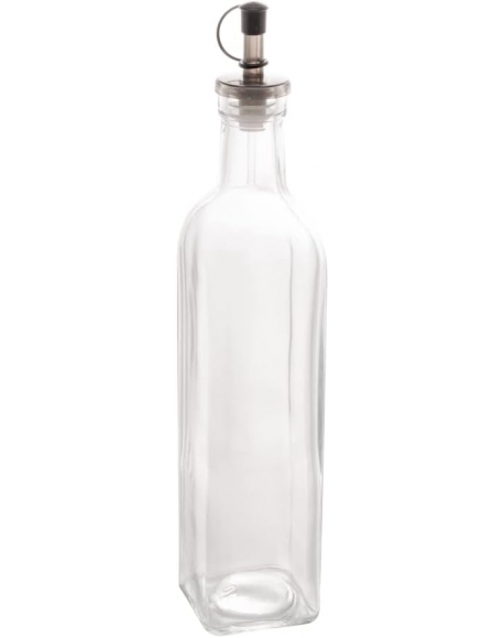 Garrafa P/ Azeite De Vidro Com Tampa 500 ML