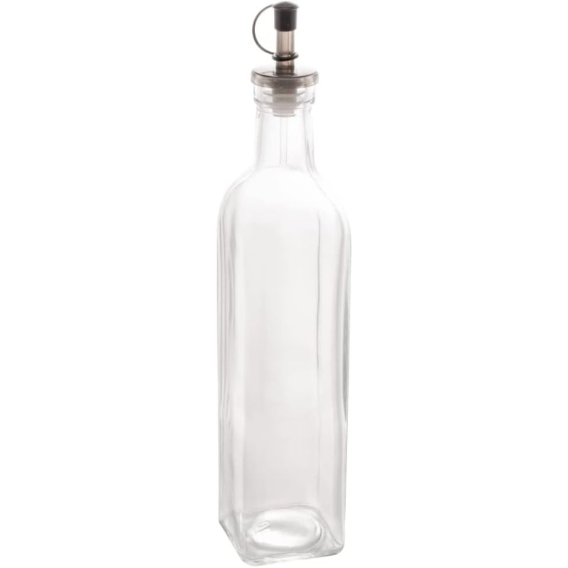 Garrafa P/ Azeite De Vidro Com Tampa 500 ML Garrafa P/ Azeite De Vidro Com Tampa 500 ML