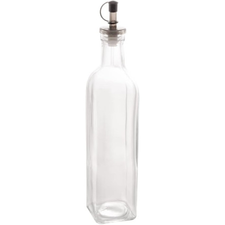 Garrafa P/ Azeite De Vidro Com Tampa 500 ML