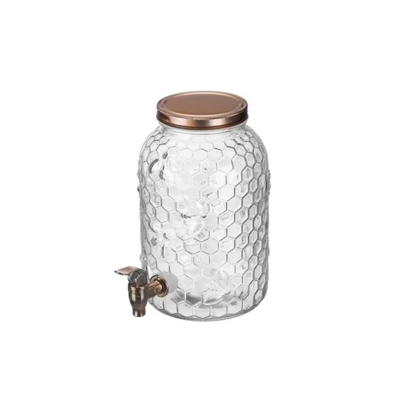 Suqueira De Vidro Com Torneira 04 LTS