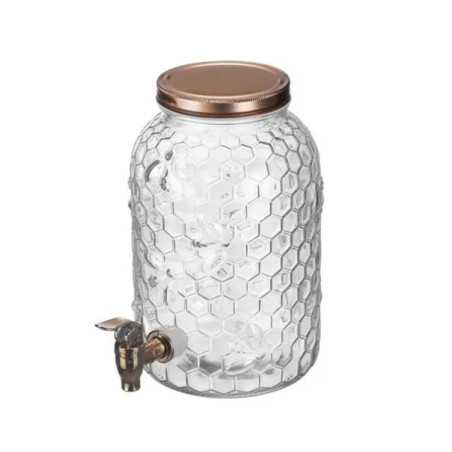 Suqueira De Vidro Com Torneira 04 LTS