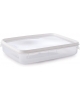 Pote de Plástico Retangular 1,9L Moduline - Branco