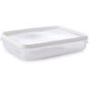 Pote de Plástico Retangular 1,9L Moduline - Branco