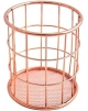 Porta Talher Aco Rose Gold