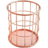 Porta Talher Aco Rose Gold