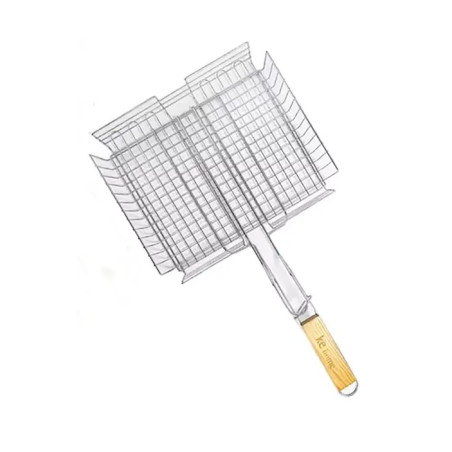 Grelha Para Churrasco 55X31X5 CM