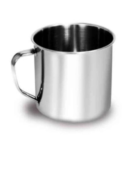 Caneca Aço Inox 950 ML - 12X12 CM