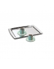 Bandeja Para Servir Aço Inox 28X19CM