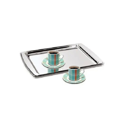 Bandeja Para Servir Aço Inox 28X19CM