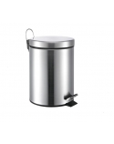 Lixeira Inox Com Pedal 5 Lts