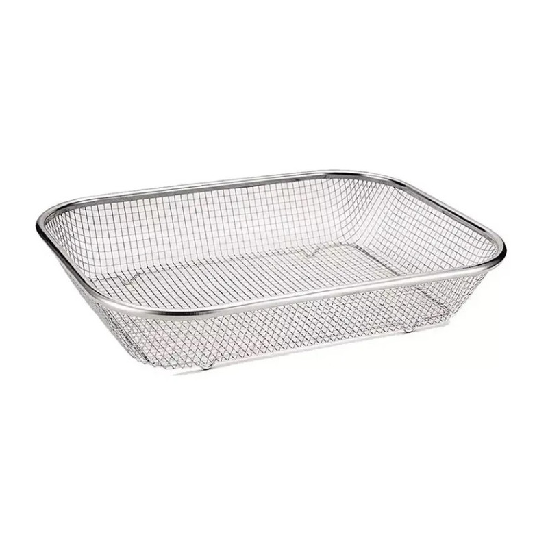 Cesto Aramado Retangular Media 29X21X6 CM