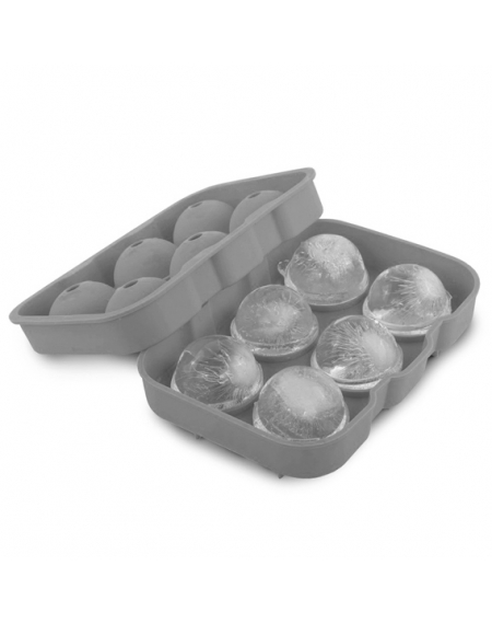 Forma de Gelo em Silicone Esférica 06 Cavidades