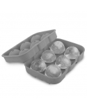 Forma de Gelo em Silicone Esférica 06 Cavidades