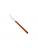 Garfo Para Churrasco Cabo Madeira