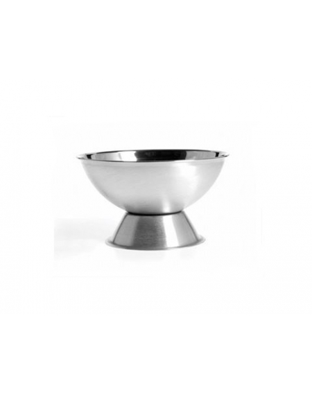 Taça Sobremesa Aço Inox com Pé