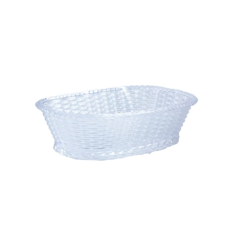 Porta Pão Oval Acrílico 30X21 CM