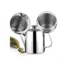 Bule em Aço Inox para Chá e Café 320 ML