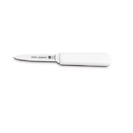 Faca Legumes Inox 3 Pol Cabo Branco