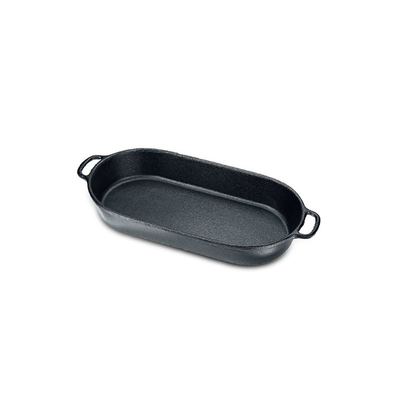Assadeira de Ferro Oval Beira Alta média 30cm Assadeira de Ferro Oval Beira Alta média 30cm