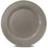 Prato Sobremesa Perla Cinza Corona 20,4CM