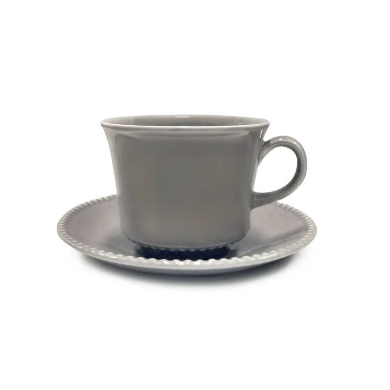 Xicara Chá Com Pires Corona 240 ML