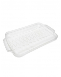 Bandeja Retangular De Vidro 33.6X20 CM