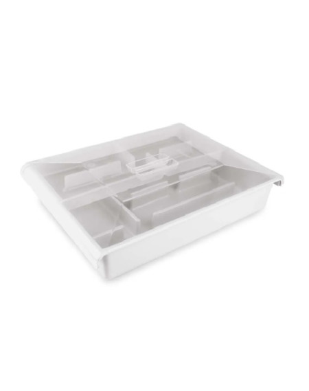 Porta Talheres C/ Gaveta E Tampa 41X30X9 CM