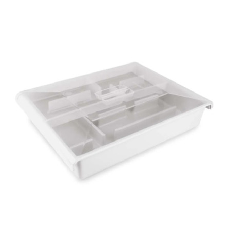 Porta Talheres C/ Gaveta E Tampa 41X30X9 CM