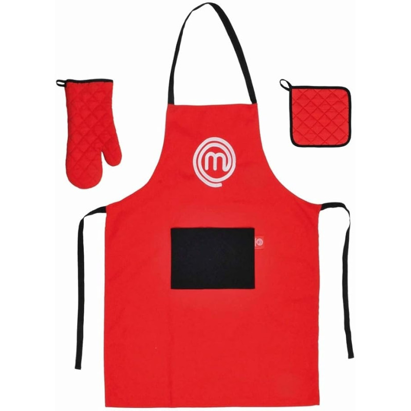 Kit De Cozinha 3 PÇS Luva/Avental/Porta Panela Kit De Cozinha 3 PÇS Luva/Avental/Porta Panela