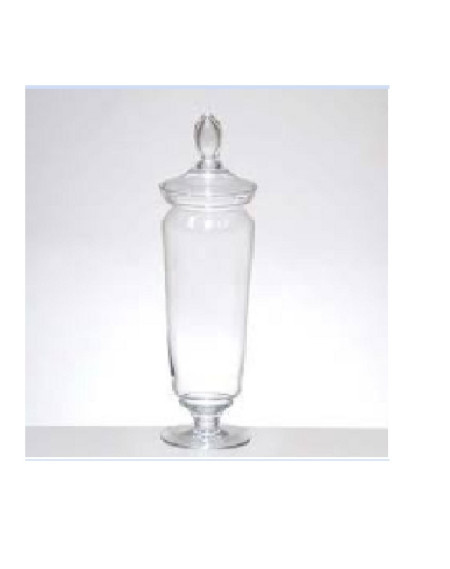 Bomboniere Vidro Com Tampa 37X11 CM