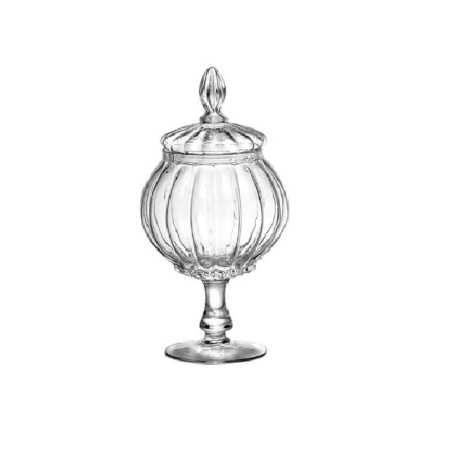 Bomboniere Vidro Com Tampa 16X29 CM