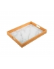 Bandeja De Bambu 34.6X24.7 CM