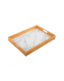 Bandeja De Bambu 34.6X24.7 CM