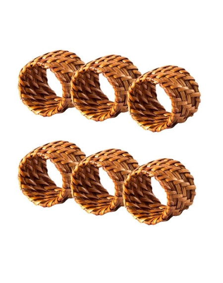 Porta Guardanapo Argola 06 PCS