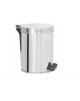 Lixeira Inox C/ Pedal 07 Lts 20X25 Alt.