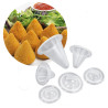Forma De Coxinha 03 Tamanhos