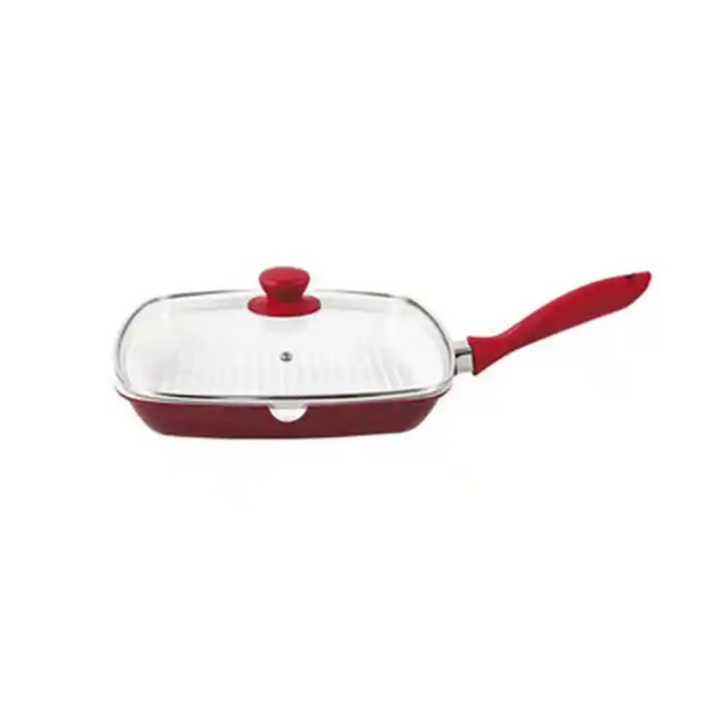 Frigideria Grill Alum. Rev. Ceramico 24 CM Frigideria Grill Alum. Rev. Ceramico 24 CM