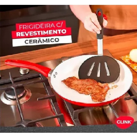 Frigideira Rev Ceramica E Cabo  Silicone 24 CM