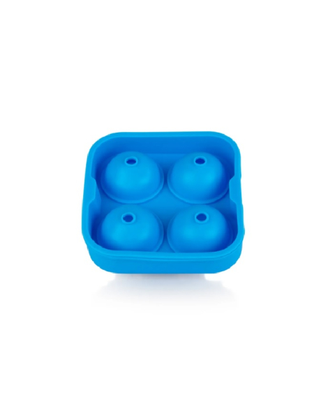 Forma de Gelo em Silicone Esférica 04 Cavidades