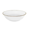 Saladeira Borda Dourada Sofia 26 CM