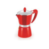 Cafeteira Italiana 09 xicaras Alum. Vermelha