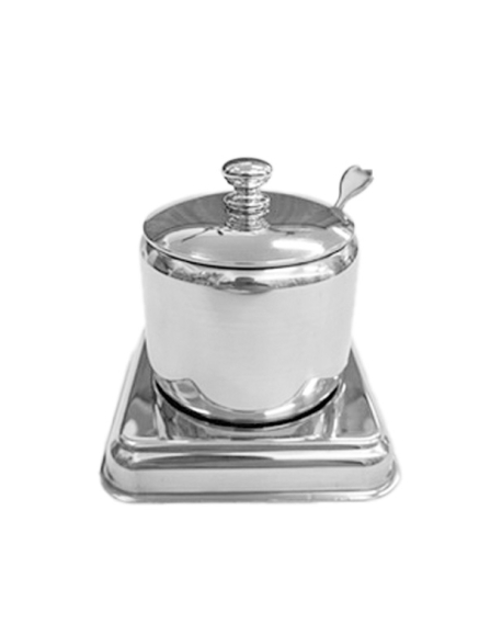 Açucareiro em Aço Inox com Colher