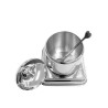 Açucareiro em Aço Inox com Colher