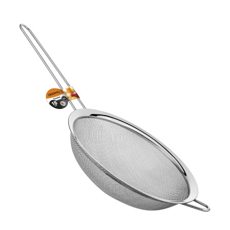 Peneira com Cabo Inox Linha Econômica Ø18 CM